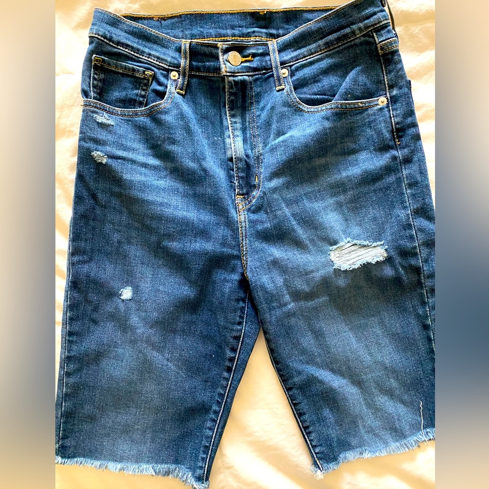 Levi W Bermuda denim walking shorts